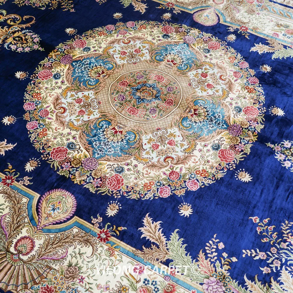 Традиционный шелковый ковер ручной работы YILONG 6 'x 9' в европейском стиле