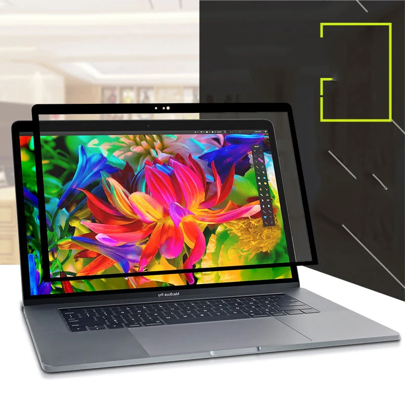 Защитная пленка для MacBook Pro 13 Air Mac book 11 air 12 Retina pro 2018 черная рамка|Защитные экраны
