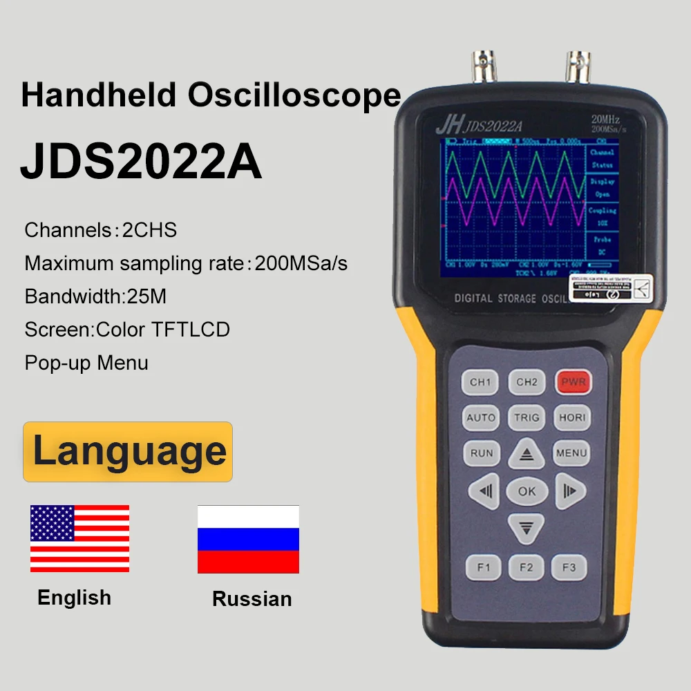 Портативный Автоматическая система цифровой портативный осциллограф