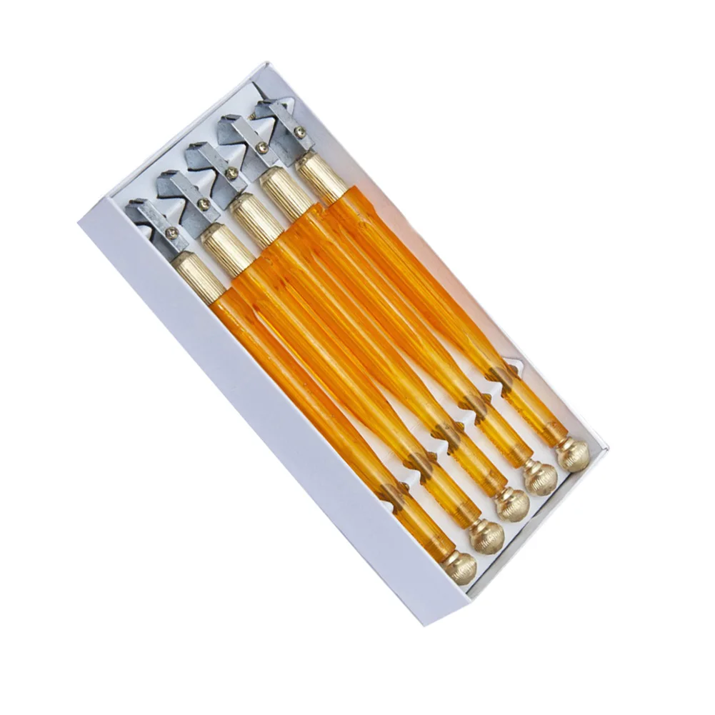 

1pc 168mm Diamond Glass Cutter 5mm Professional Portable Wheel Blade DIY Tile Mirror Craft Cutting Hand Tools Diamond Alloy