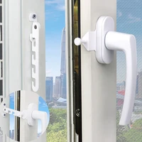 new window limiter latch position stopper casement wind brace home security door and windows sash lock child safety protection
