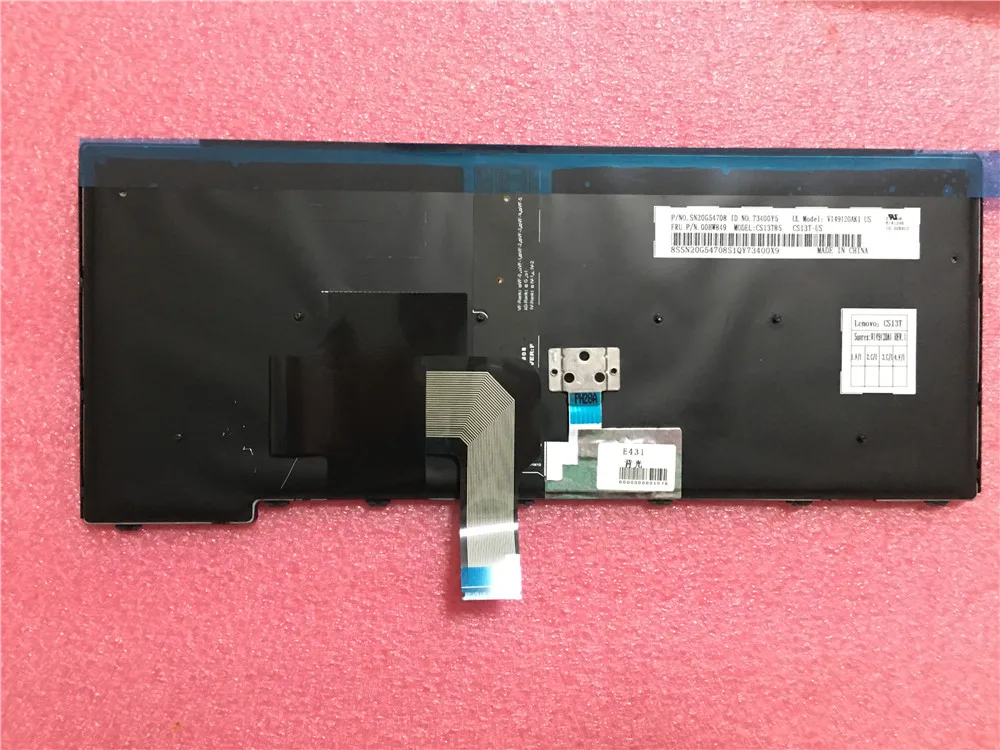 Новая Оригинальная клавиатура для ноутбука Lenovo ThinkPad T440 T450 T460 T440S T450S T431s T440p с