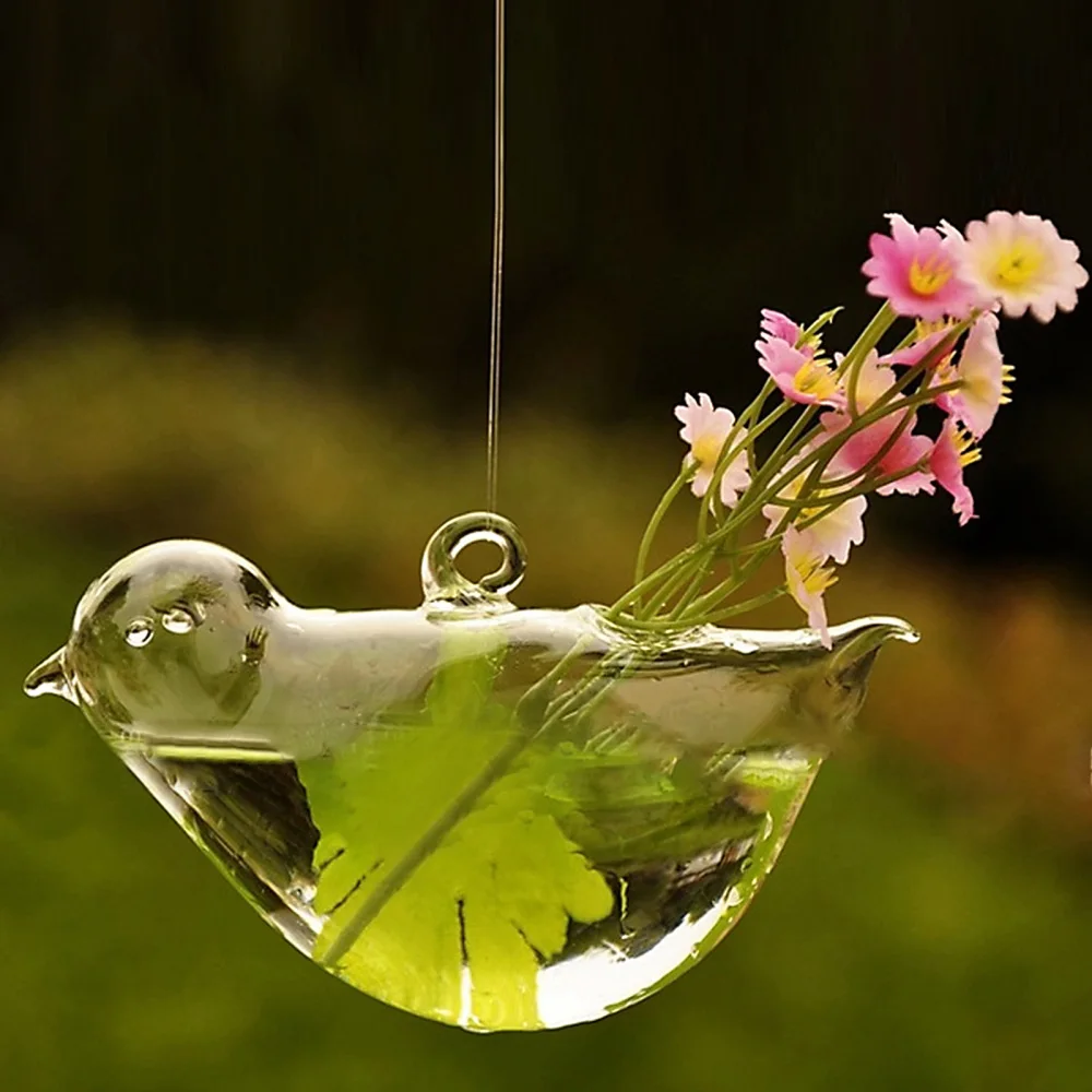 Прозрачная ваза домашнее украшение вазы для гидропонных растений аквариумная