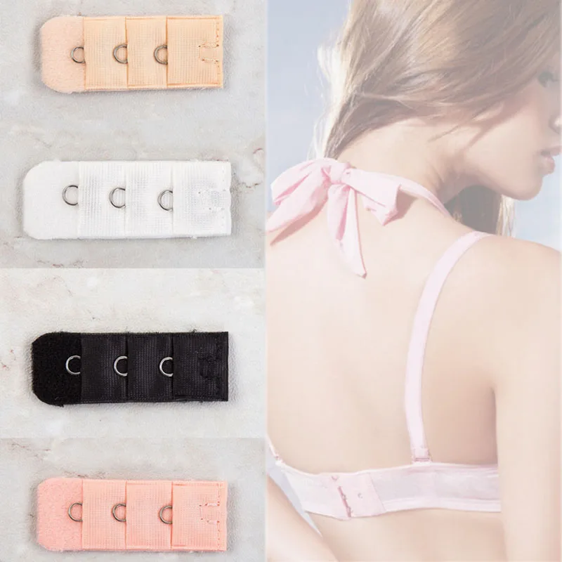

1Pc 3 Rows 1 Hook Bra Extenders Strap Extension Band Hook Clip Expander Adjustable Buckle Intimates Bra Accessories