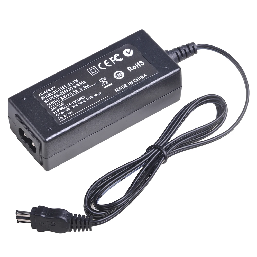 

AC Power Supply Adapter for Sony AC-L100, AC-L10A,AC-L15, AC-L10, AC-15A, Charger, DCR-TRV MVC-FD DSC-S30 CCD-TRV37 AC-L100