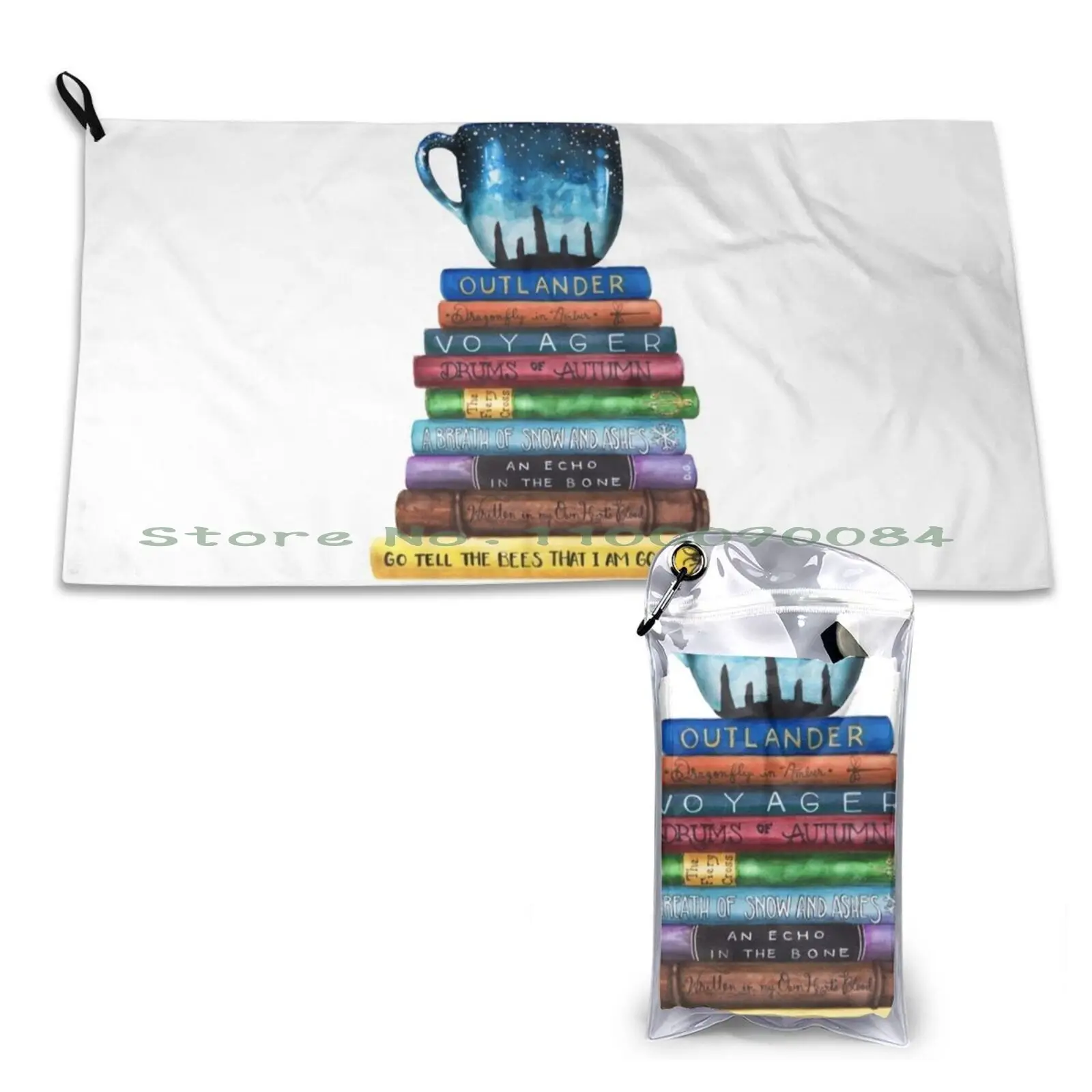 

Outlander Lover Quick Dry Towel Gym Sports Bath Portable Outlander Dragonfly In Amber Drums Of Autumn The Fiery Cross A Breath