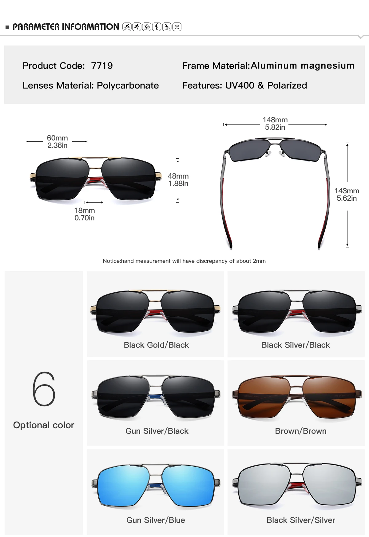 Бренд DEARMILIU Ретро стиль брендовые Дизайнерские мужские поляризованные