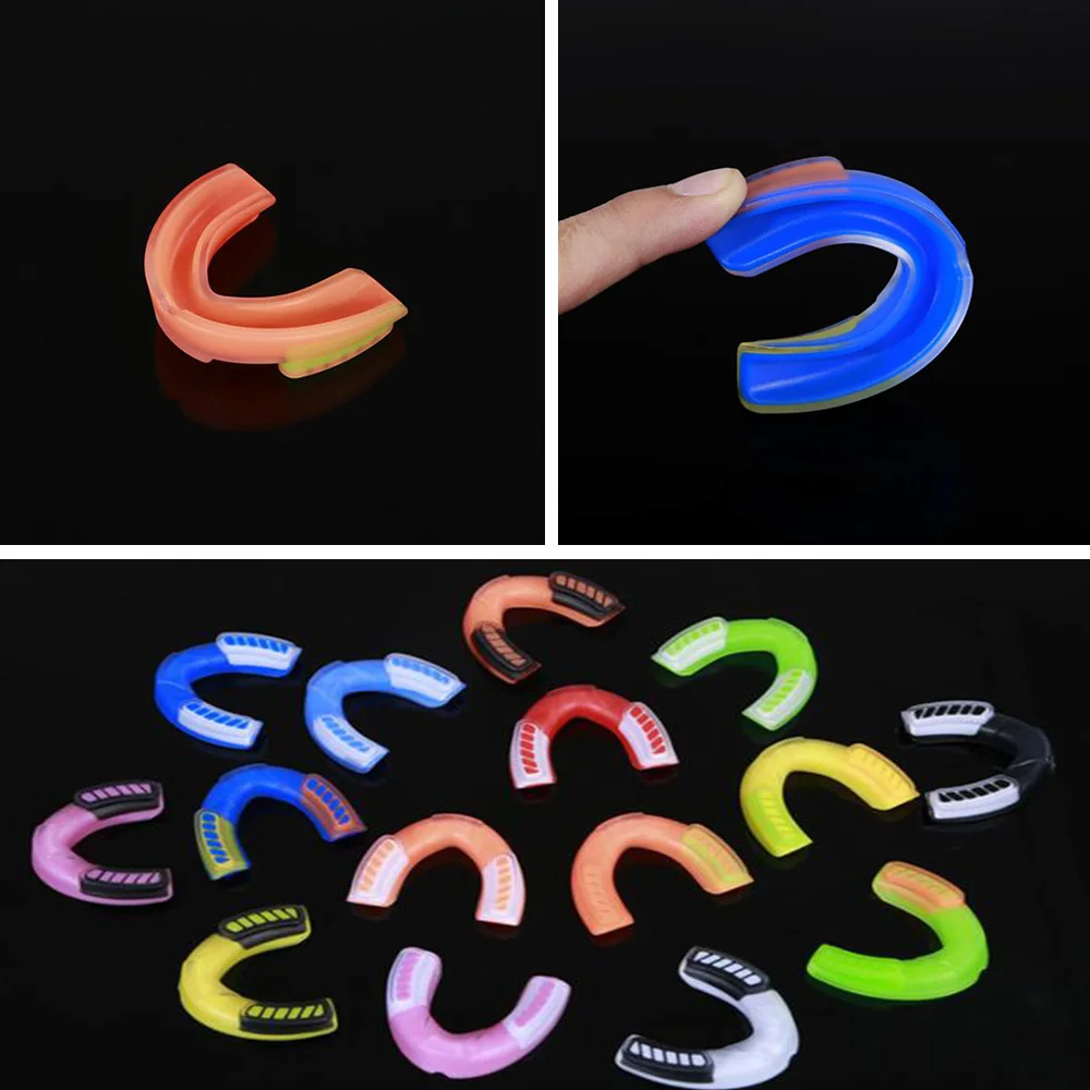 1 шт. профессиональная защита рта для взрослых зубов бокса спорта футбола