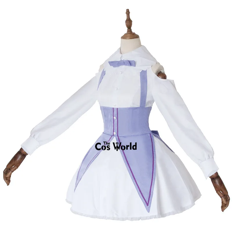 Костюм для косплея из аниме Re Zero Kara Hajimeru Isekai Seikatsu Emilia The Memory of Snow| |