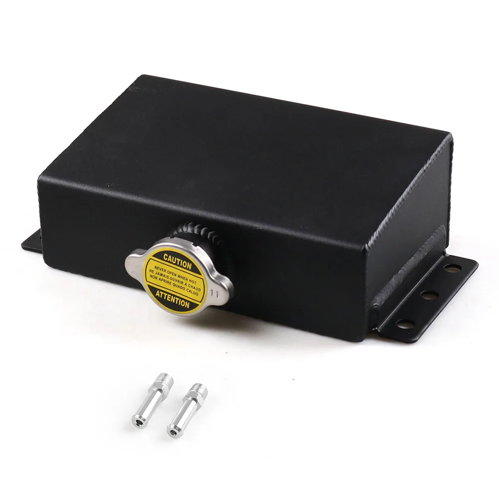 Универсальный алюминиевый расширительный резервуар для охлаждающей жидкости 1 л