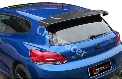Scirocco большая Крыша заднего спойлера крыло для Volkswagen VW Non R 08 14 углеродное