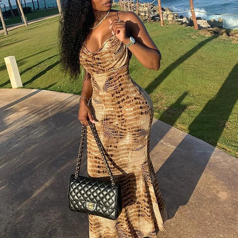

Сексуальное женское летнее платье, облегающее Платье макси с открытой спиной, элегантное платье для ночного клуба и вечеринки, платья