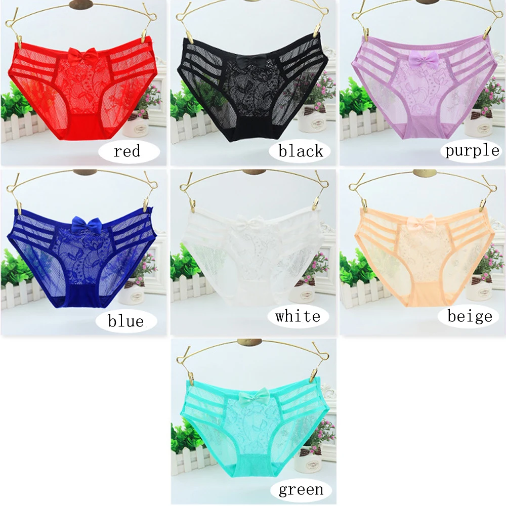 1 шт. сексуальные женские трусики-стринги бандажные кружевные стринги нижнее