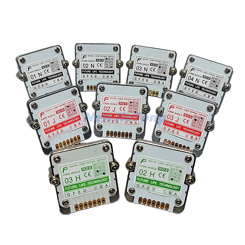 Роторные переключатели ленточный переключатель цифровой код NDS серии 01H 01J 01N 02H 02J