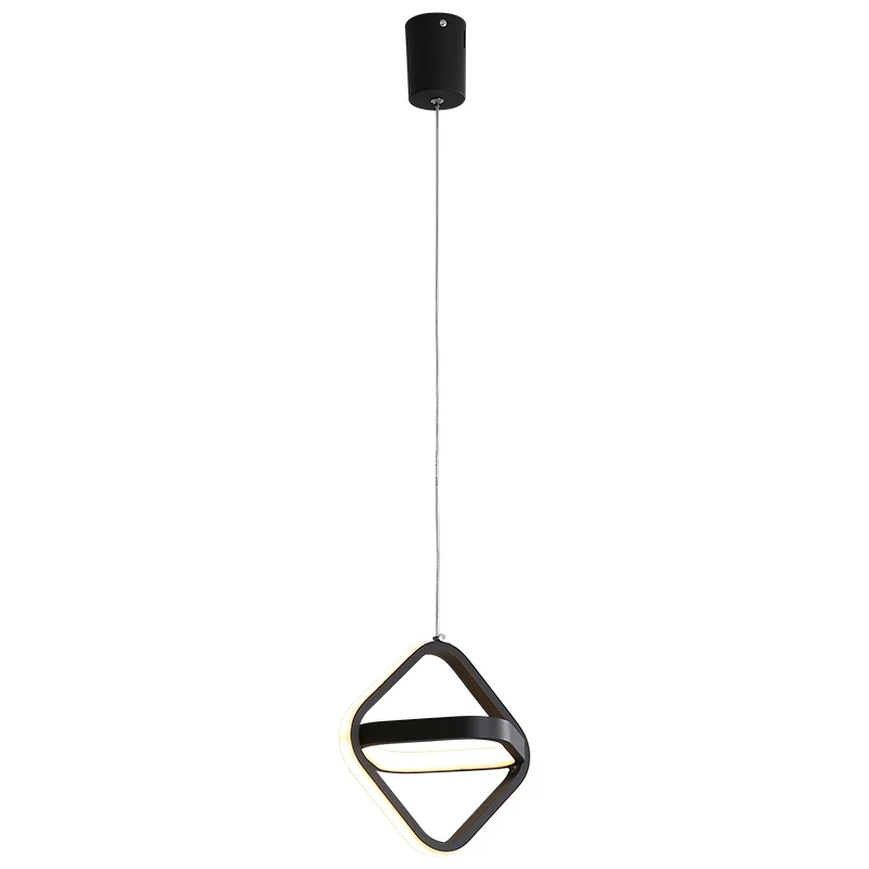 

LICAN white black finished Hanging Chandelier for bedside office dining Living room Creative hanging lighting for kitchen