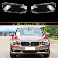 headlight lens for bmw 3 series gt 2013 2014 2015 2016 headlamp cover car replacement auto shell