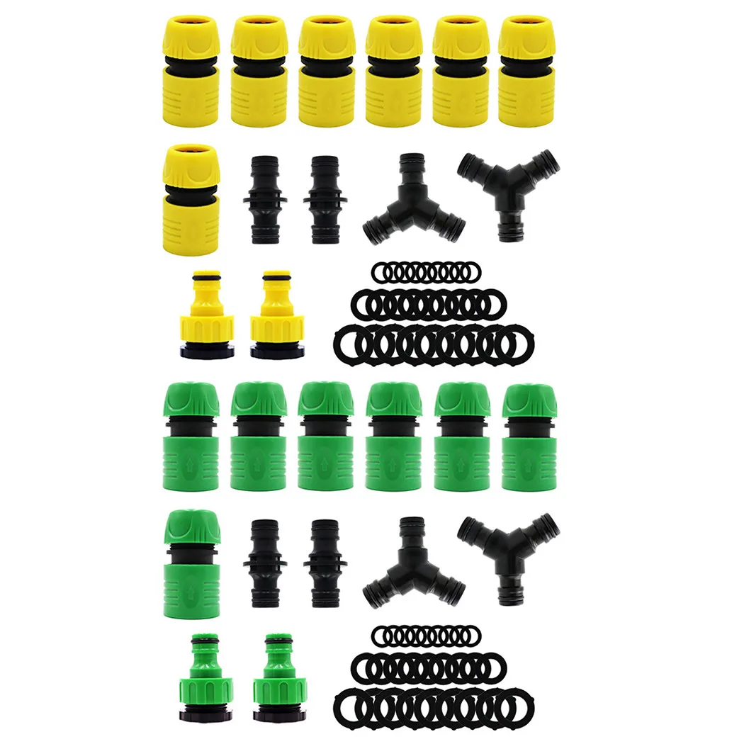 

Irrigation Hose Tap Connector Kit Pipe Plastic Set Tap 1/2'' Balcony