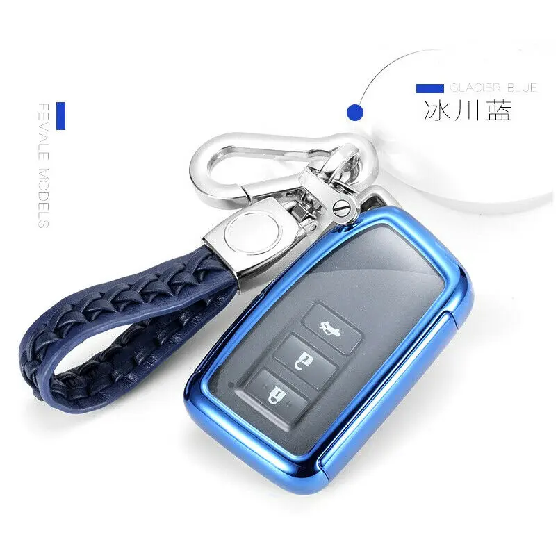 

1Pcs TPU Full Sealed Key Fob Case Shell Cover For Lexus New IS RX ES NX NS GS