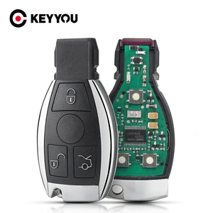 KEYYOU умный Автомобильный ключ для Benz дистанционный ключ для Mercedes Benz 2000 + поддерживает оригинальные кнопки NEC и BGA 315 МГц или 433 МГц 23