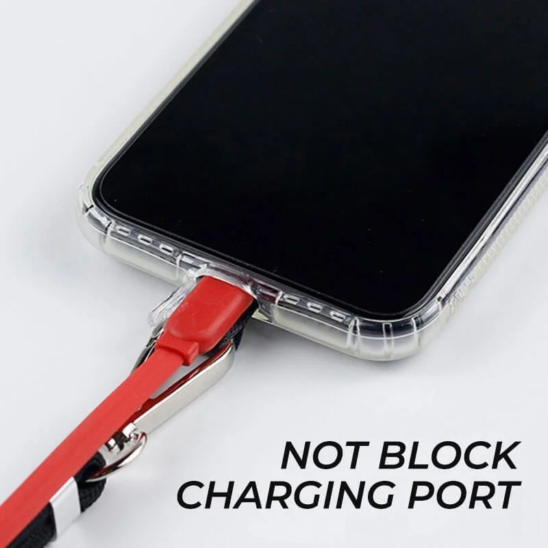 

Universal Crossbody Nylon Patch Phone Lanyards Mobile Phone Strap Lanyard 9 Colors Soft Rope for Cell Phone Hanging Cord