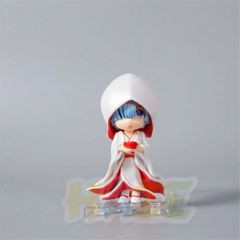 3 шт./компл. Горячая Аниме Re: жизнь в другой мир от нуля Rem высотка каблука 10 см/4