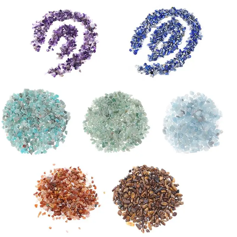 100 г полированный гравий смешанные цвета декоративные камни речной породы