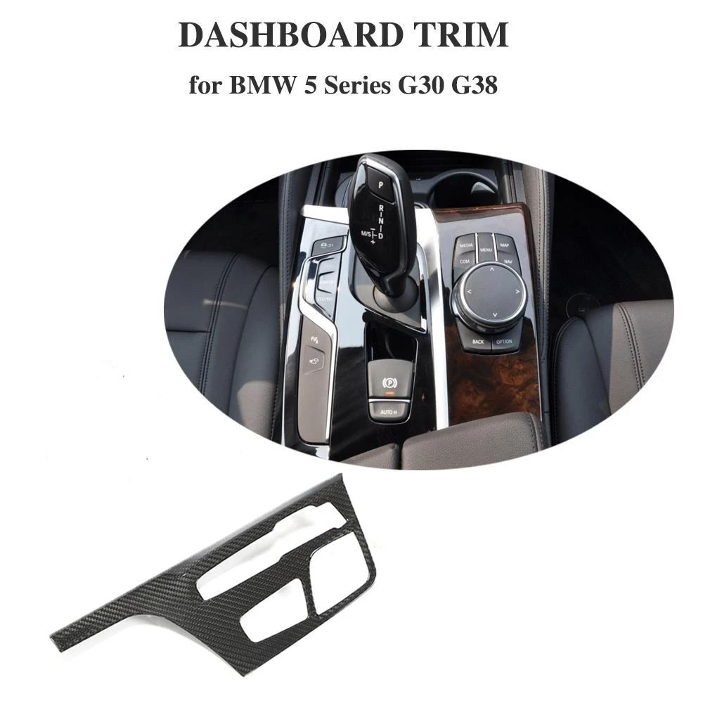 

Углеродного волокна центральной консоли панельная Накладка для коробки передач отделкой автомобильные аксессуары для BMW 5 серии G30 G31 G38 F90 M5 520i 530i 540i для леворульных автомобилей