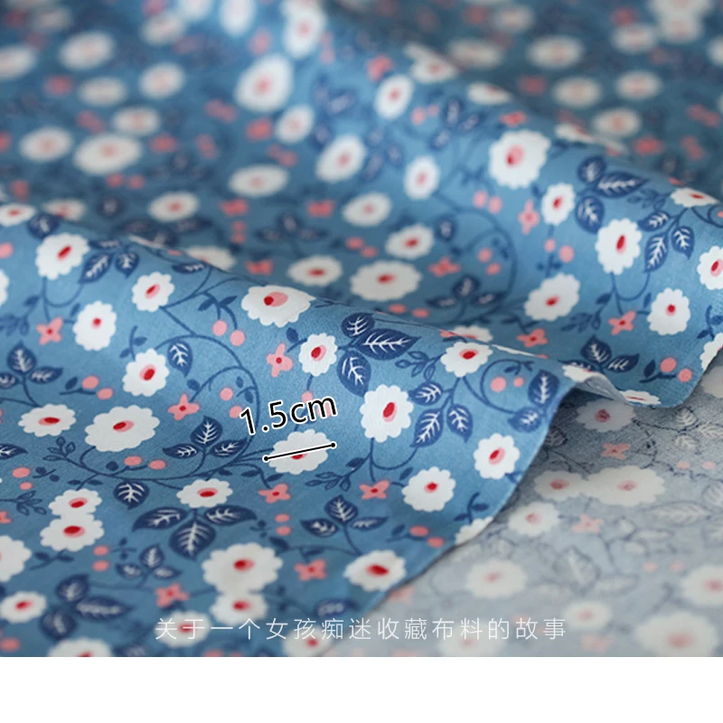 

Dailylike 50*160Cm Cotton Fabric Printed Cloth Sewing Quilting Fabrics For Patchwork Needlework DIY Handmade Accessories