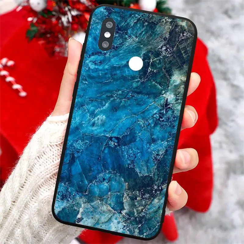 

Laser Gradient Marble Phone Case For Xiaomi Redmi note 4 4X 8T 9 9s 10 K20 K30 cc9 9t pro lite max