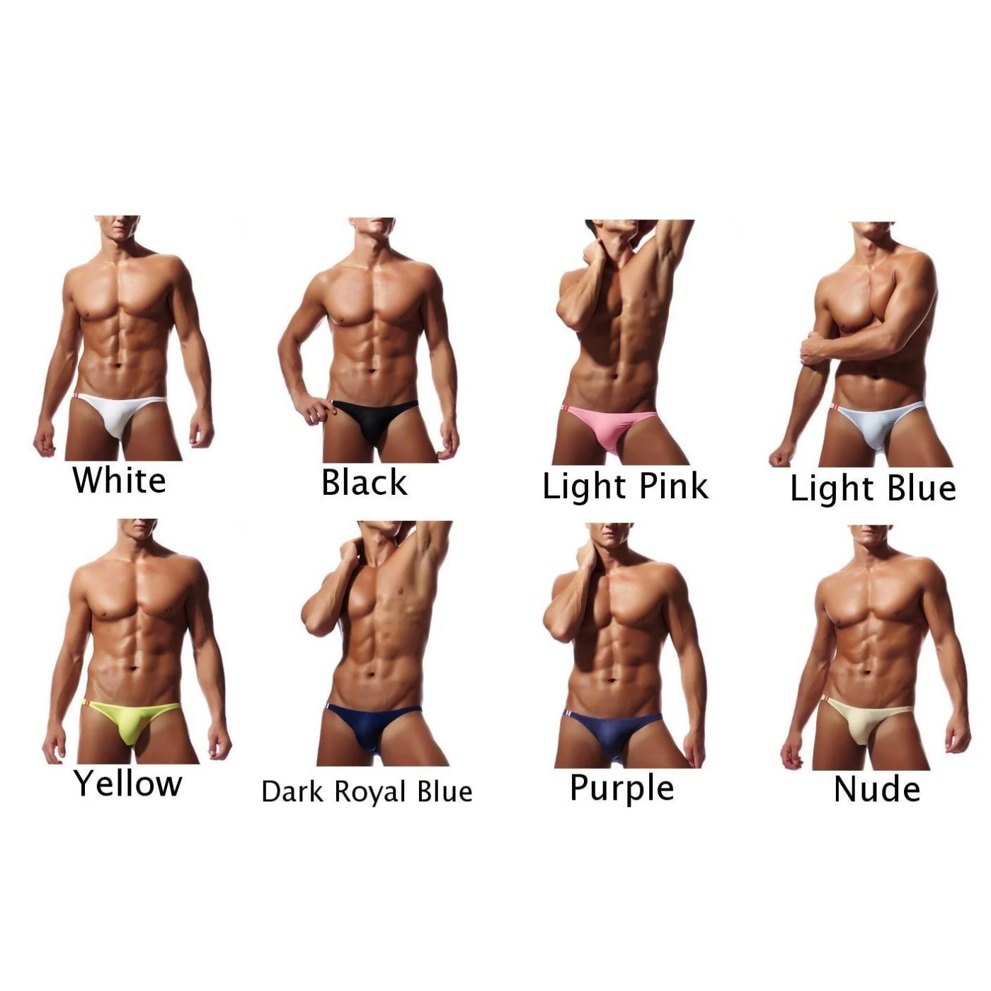 Мужские трусы для сна с заниженной талией бикини Трусы-стринги под брюки |