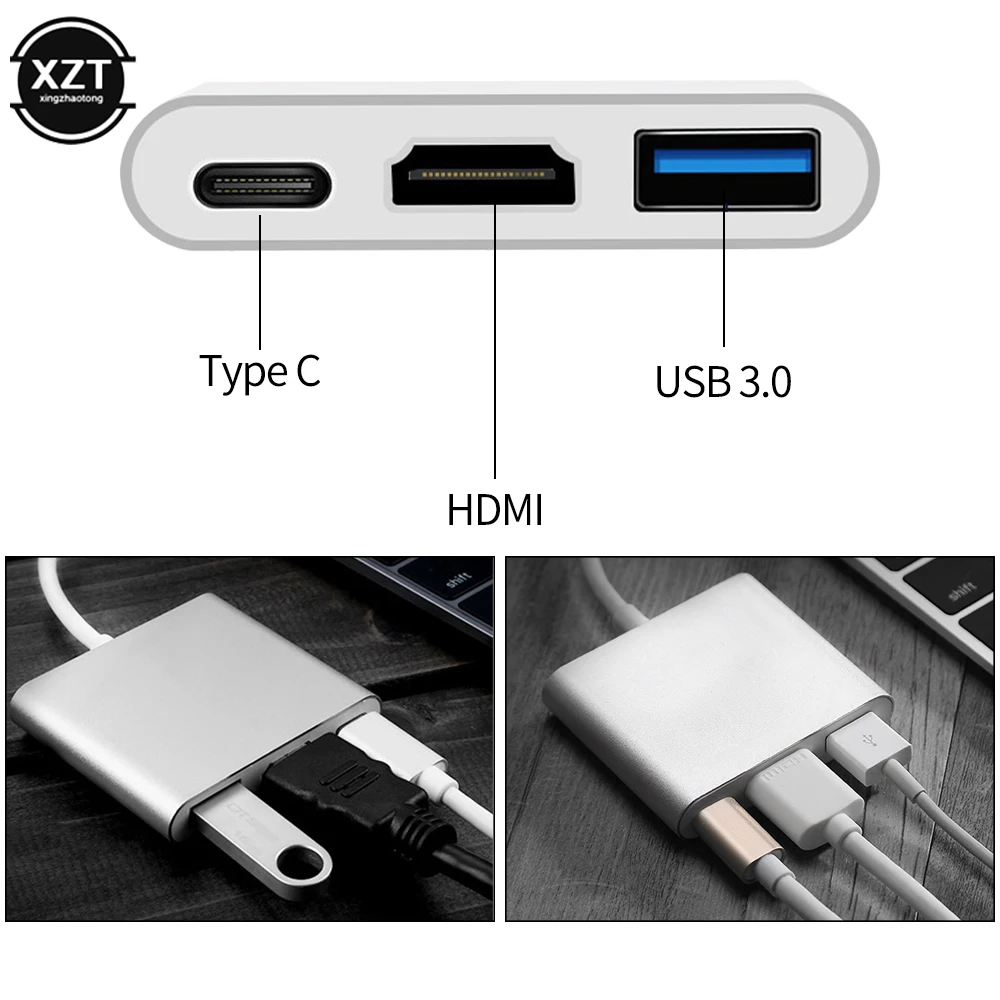 Адаптер для зарядки USB 3 0 Type-C в HDMI-совместимый | Компьютеры и офис