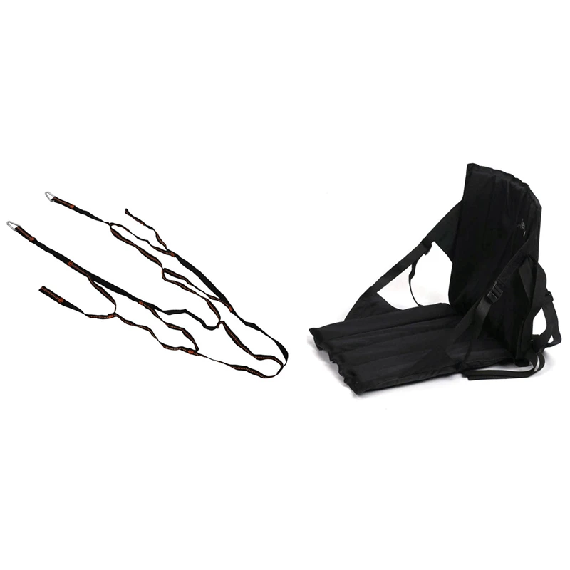 

1 Set Outdoor Soft Ladder Tree Tent Suspended Tent Rope Ladder & 1 Pcs Random Colors Kayak Pad Seat Padding