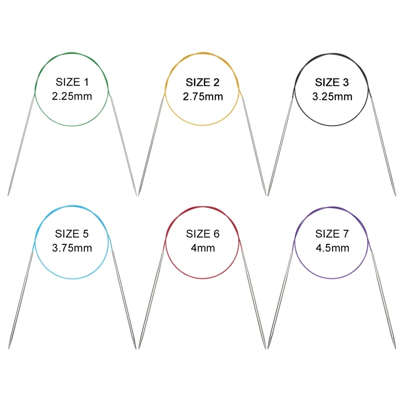 Набор крючков для вязания крючком чехол хранения эргономичная пряжа
