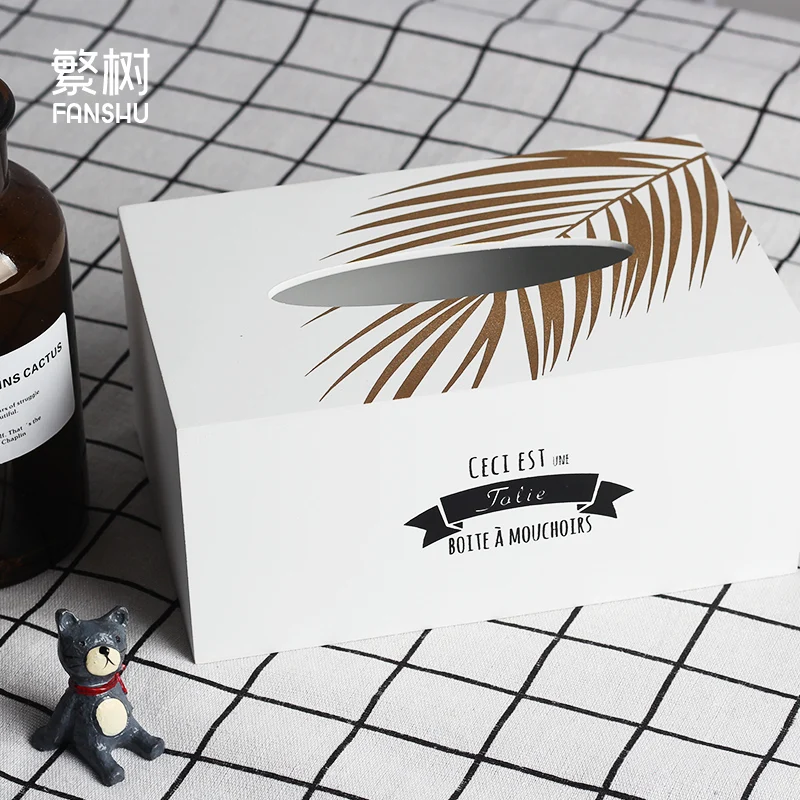 Квадратная коробка для салфеток держатель Ins гостиная чайный столик домашний