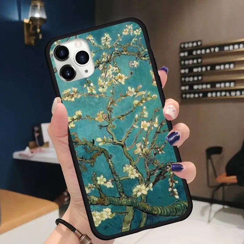 

Capinha para celular Van Gogh Phone Case for iPhone 11 12 pro XS MAX 8 7 6 6S Plus X 5S SE 2020 XR mini Funda