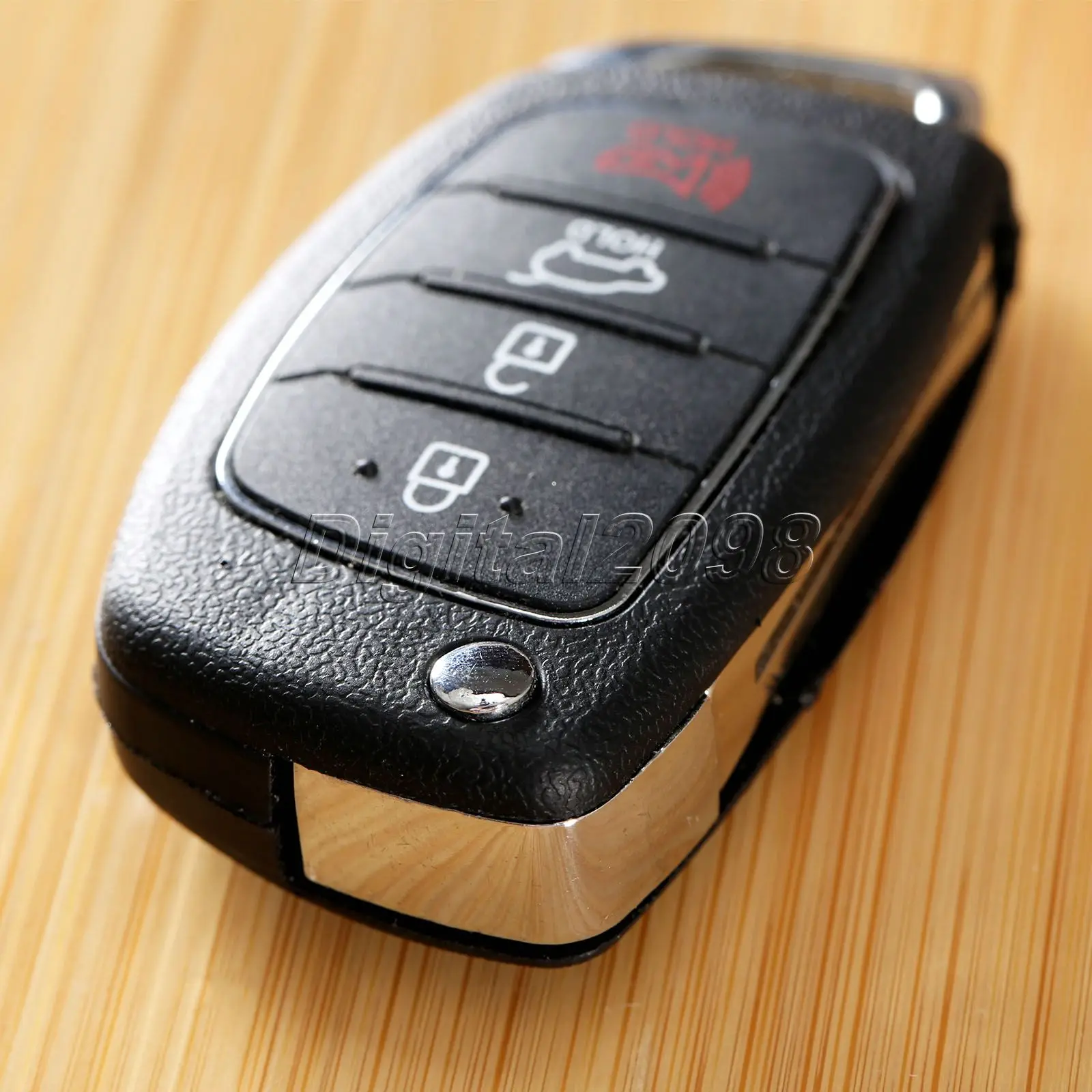 Сменный складной чехол Yetaha для дистанционного ключа с 4 кнопками Ix45 Santa Fe |