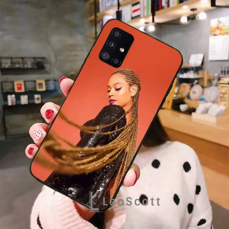 

Beyonce Phone Case For Samsung A40 A50 A51 A71 A20E A20S S8 S9 S10 S20 Plus note 20 ultra 4G 5G