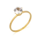 Циркон кольцо нержавеющая сталь кольца из нержавеющей стали для женщин начальное Сердце Звезда Кольцо Золотое кольцо для пары с надписью для рыбной ловли на заказ свадебные женские ювелирные изделия