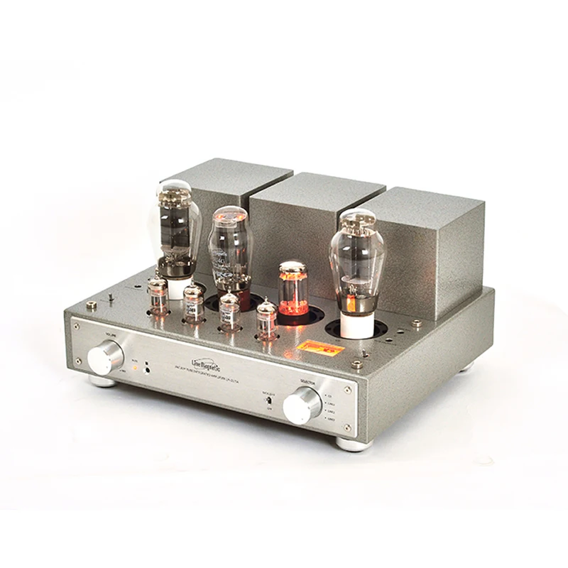 

Line Magnetic 300B combined tube amp LM-217IA, 8W+8W (RMS), frequency response 10Hz ~ 50kHz (-1.5dB)