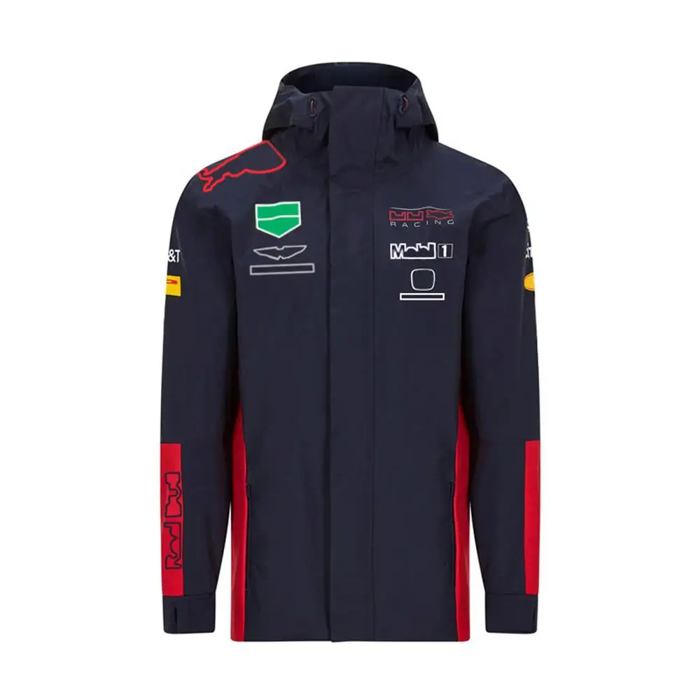

f1 jacket Formula One 2021 spring and autumn racing suit men's plus size jacket casual sweater
