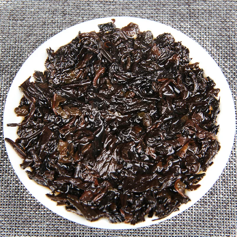 

2013 Yr Chinese Yunnan Ripe Pu'er Tea 357g Oldest Pu-erh Tea Ancestor Antique Honey Sweet Dull-red Pu-erh Ancient Tree China Tea