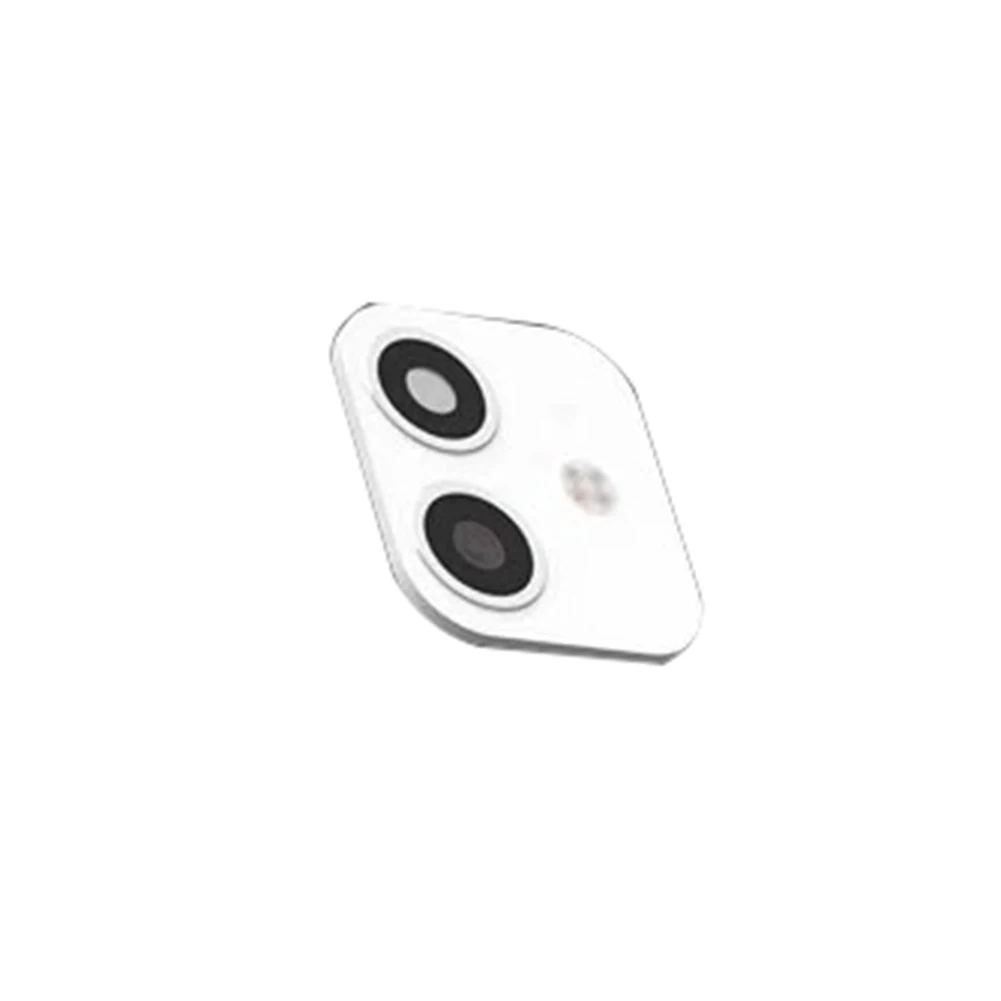 for iphone XR Модифицированная металлическая наклейка для объектива камеры, сменная крышка для iPhone X XS MAX, чехол для камеры для iPhone 11 Pro, защитное стекло - Цвет: for iphone XR