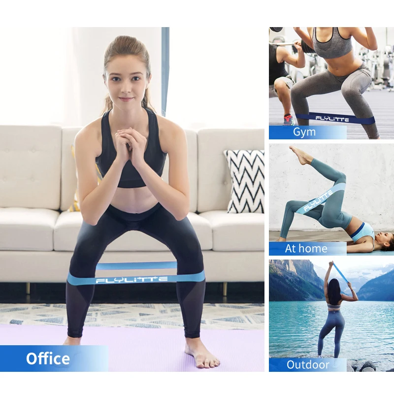 Эластичные ленты для упражнений йоги резиновые силовых тренировок пилатеса и