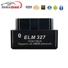 Мини-сканер ElM327 obd2 Автомобильные диагностические инструменты код V2.1 Bluetooth считыватель кодов интерфейс для Android Torque Windows Symbian