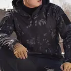 Мужская ветровка на молнии, камуфляжная куртка с длинным рукавом и капюшоном