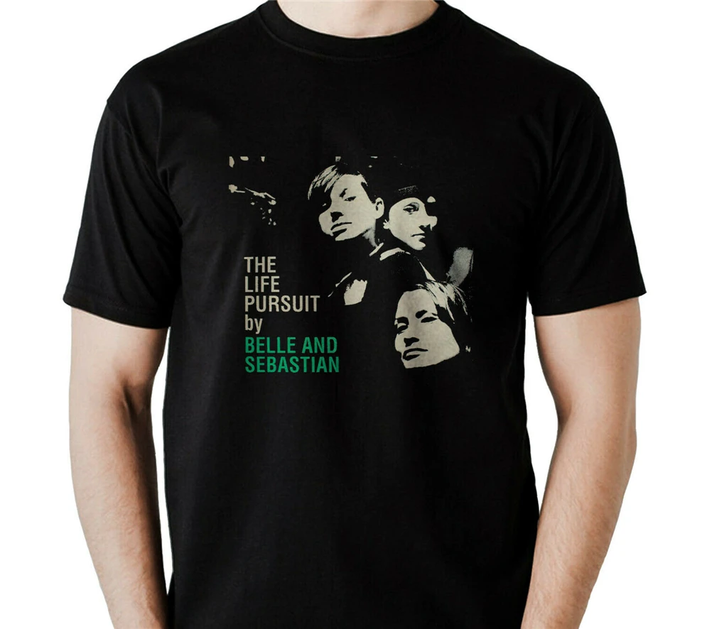 Belle And Sebastian Pop Band Мужская футболка размер США S M L XL 2XL 3Xl подарок забавная |