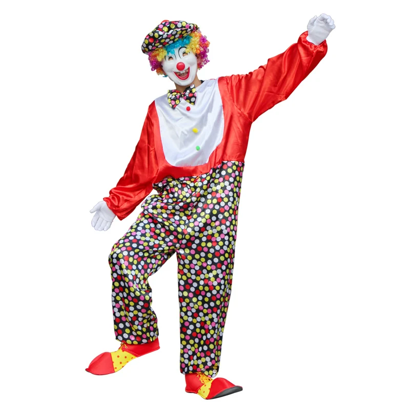 

adult clown costume cosplay suit cosplay anime boy costume bluey fantasia Long sleeve slim fit