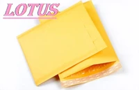 yellow kraft paper bubble paper envelopes gifts package mailers 90x130mm 10 pcsset