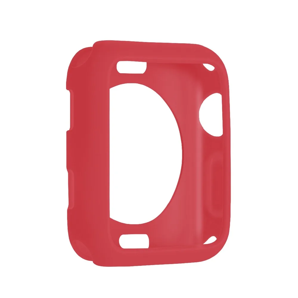

Candy Colors Silicone Case For Apple Watch 6 SE 5 4 3 2 1 42MM 38MM Cover Protection For iWatch Series 4 5 6 40mm 44mm Bumper