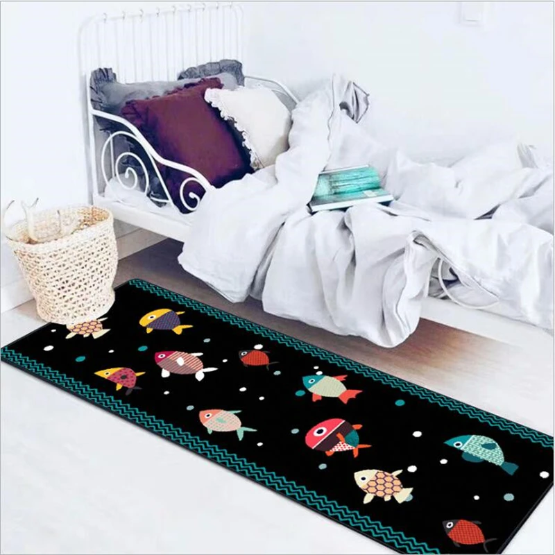 Bubble Kiss мультяшный дизайн кухонный коврик Противоскользящие коврики домашний